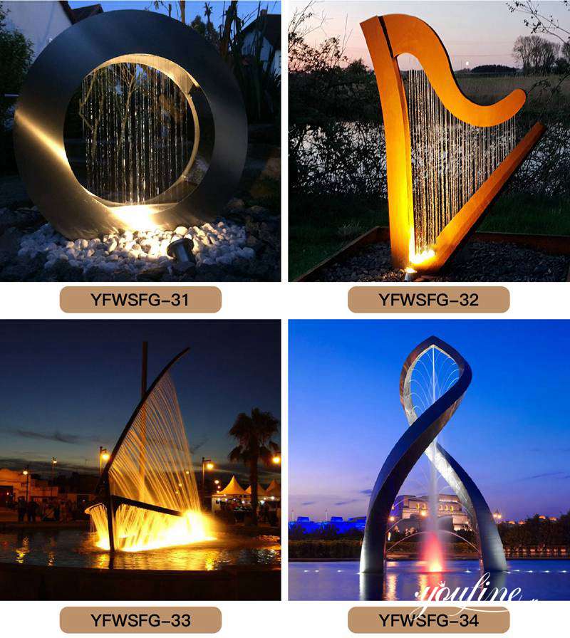 Outdoor Stainless Steel Sculpture - YouFine Sculpture (1)