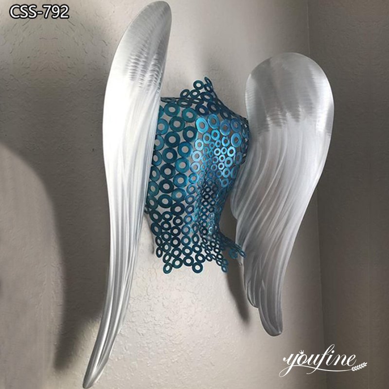 metal angel wall decor - YouFine Sculpture (1)