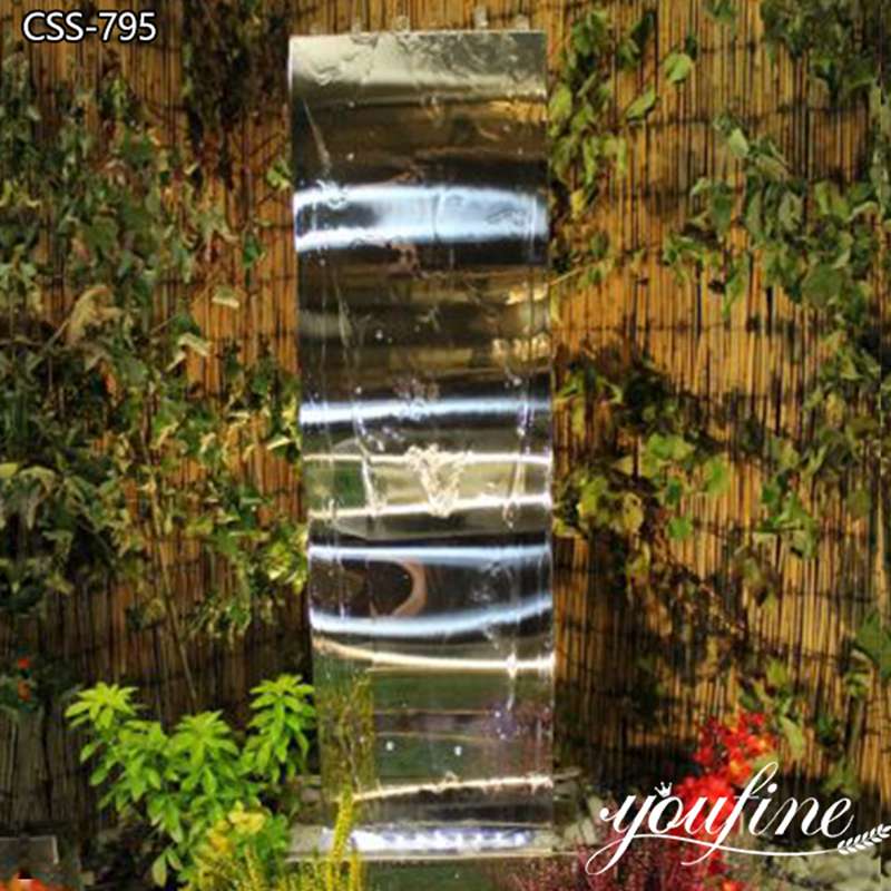 stainless steel fountain - YouFine Sculpture (1)