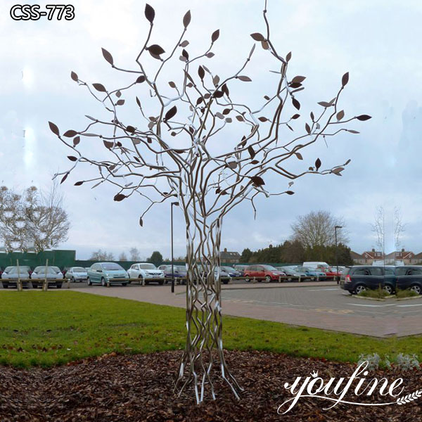 Wire Metal Tree Sculpture Outdoor Decor for Sale CSS-779