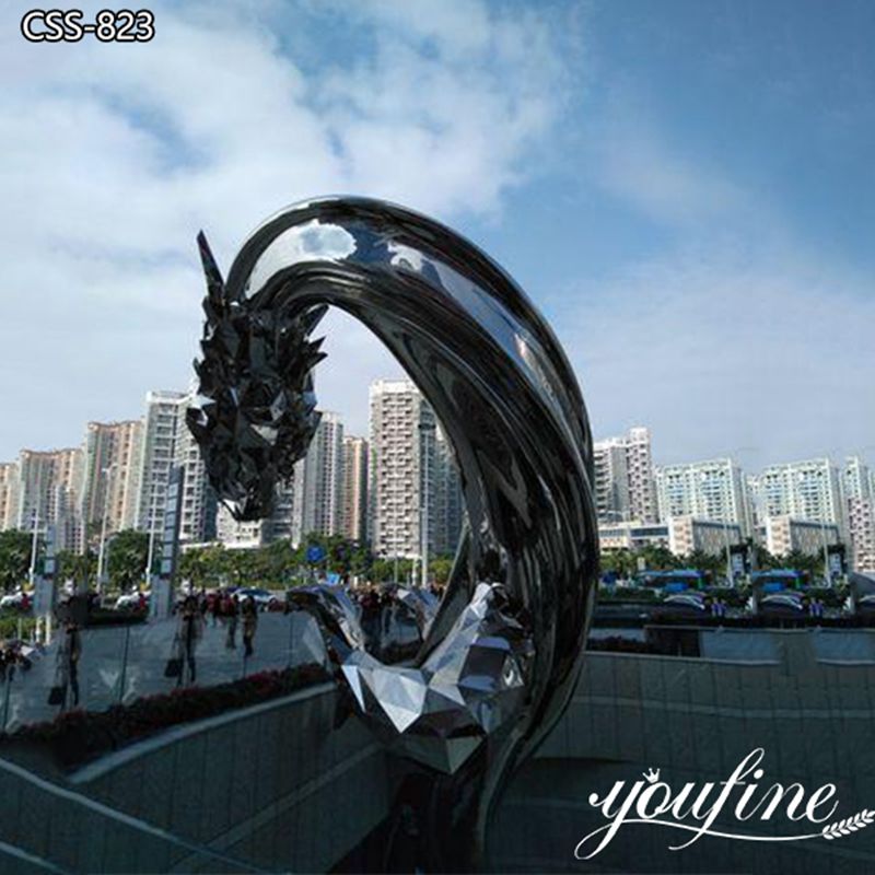 dragon statue outdoor - YouFine Sculpture (2)
