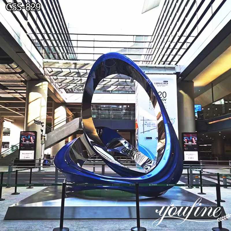 Outdoor Metal Art Sculpture Shopping Mall Art Decor for Sale CSS-828 - Indoor Sculpture - 1