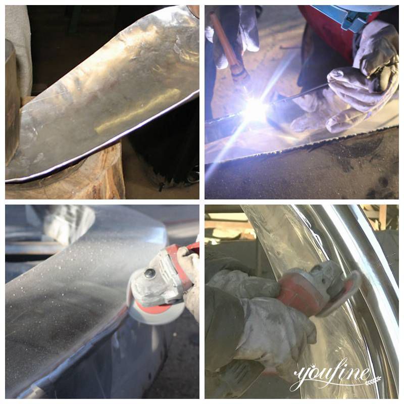 Outdoor Metal Art Sculpture Shopping Mall Art Decor for Sale CSS-828 - Indoor Sculpture - 6