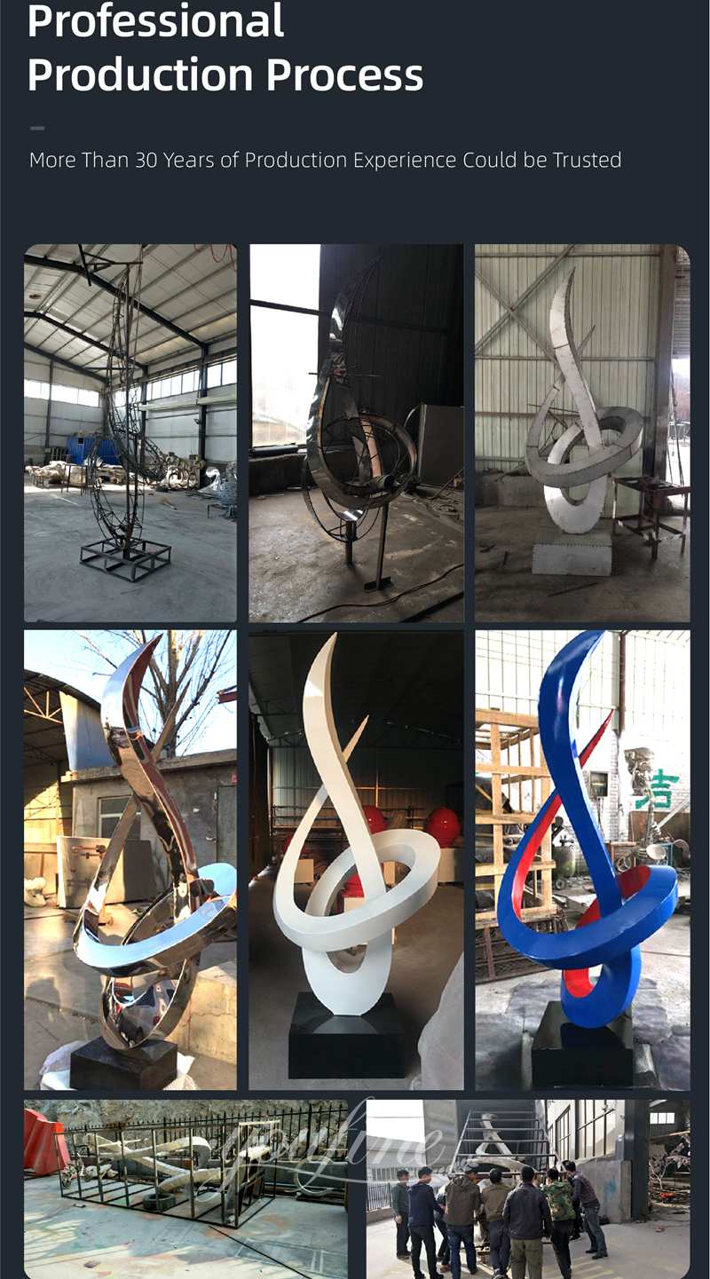 stainless steel 'growth' sculpture - YouFine Sculp (2)