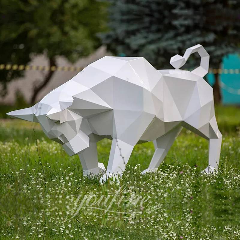 Metal bull statue - YouFine Sculpture (4)