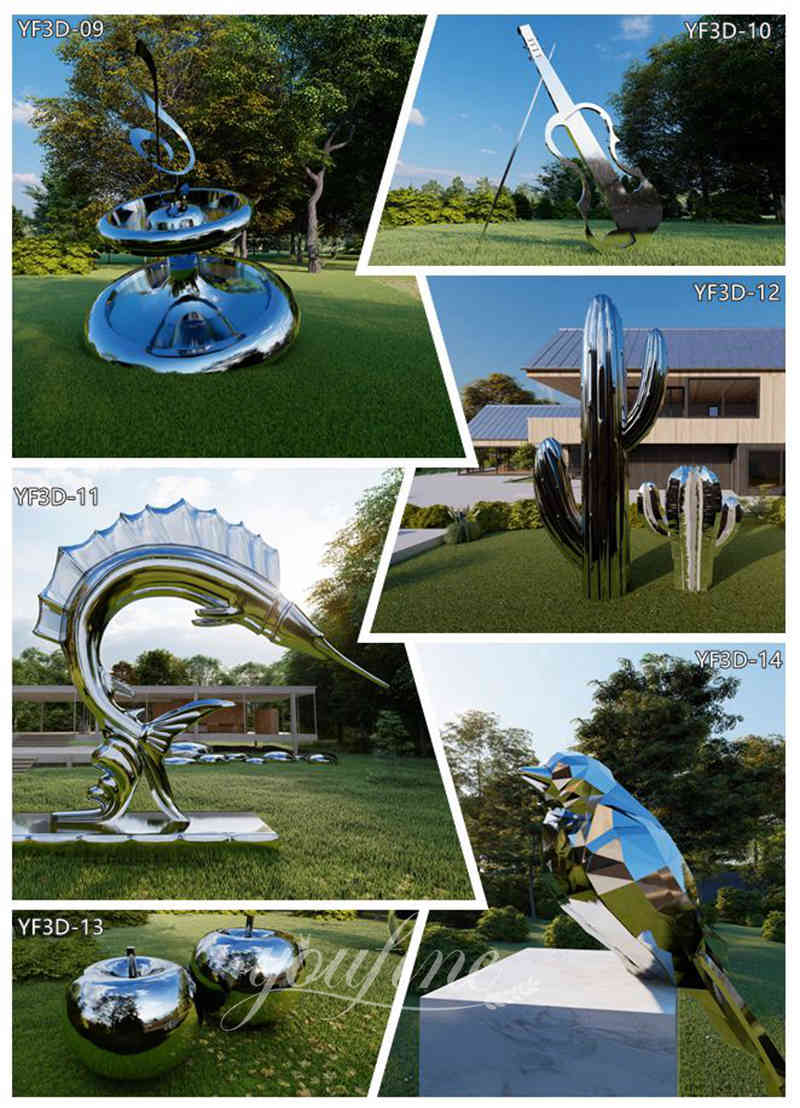 Metal statue for lawn - YouFine Sculpture