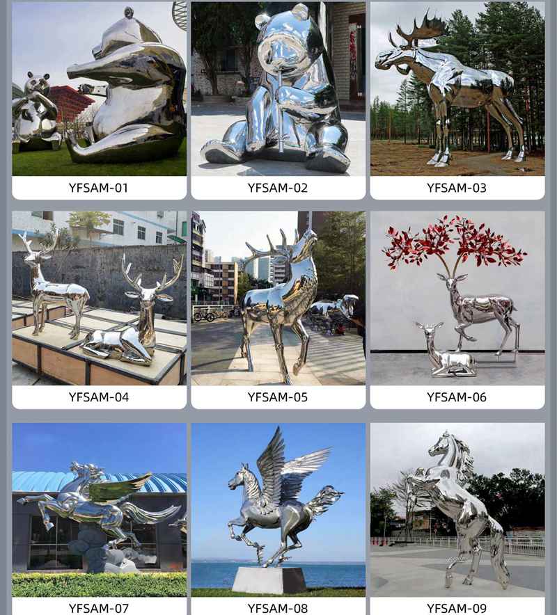 metal animal sculpture - YouFine Sculpture