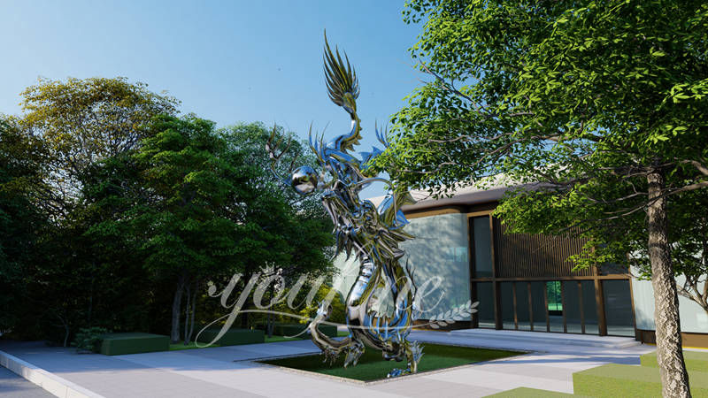 Chinese dragon sculpture - YouFine Sculpture (1)