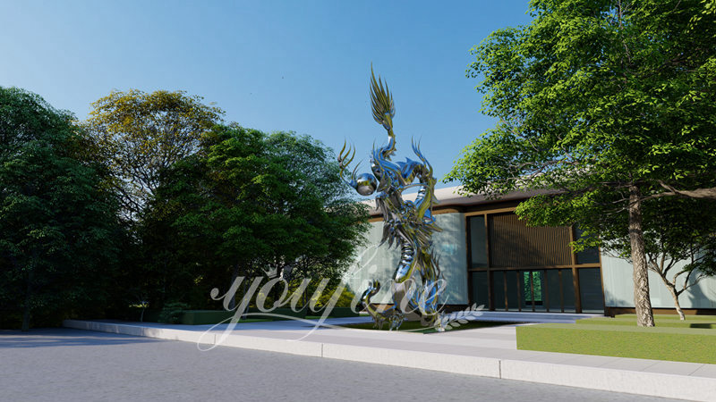 Chinese dragon sculpture - YouFine Sculpture (2)