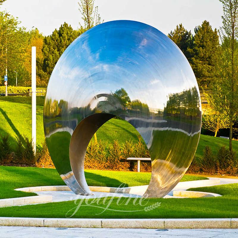 Mirror-Polished-Stainless-Steel-Sculpture-YouFine-Sculpture