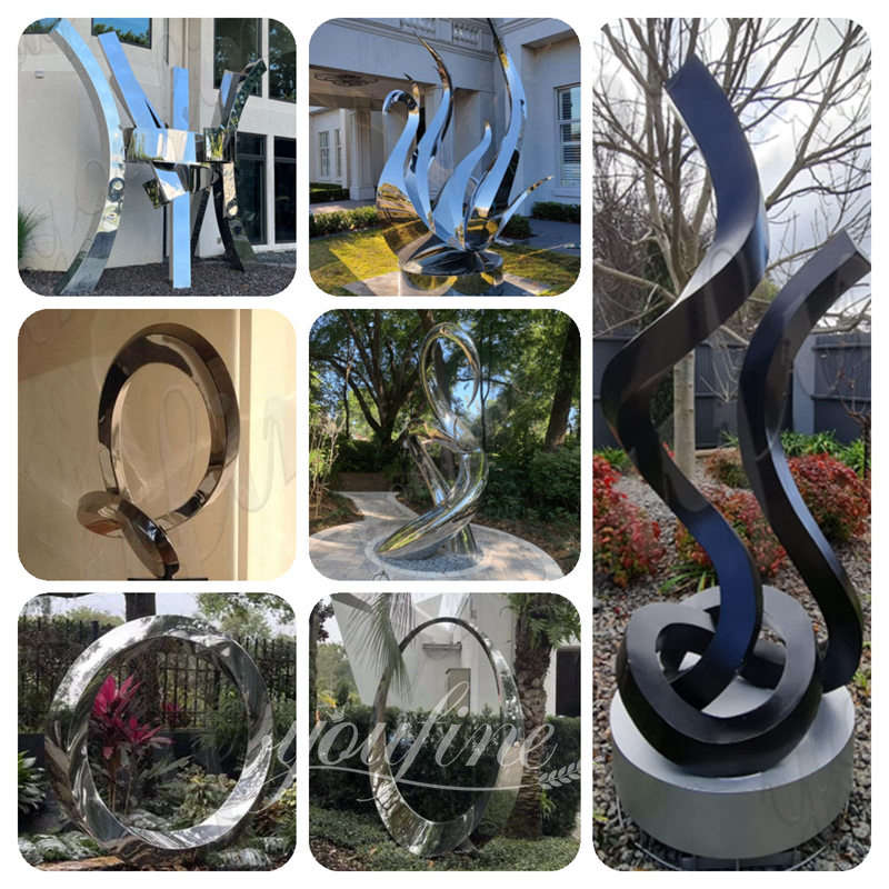 YouFine stainless steel abstract sculpture - YouFine Sculpture