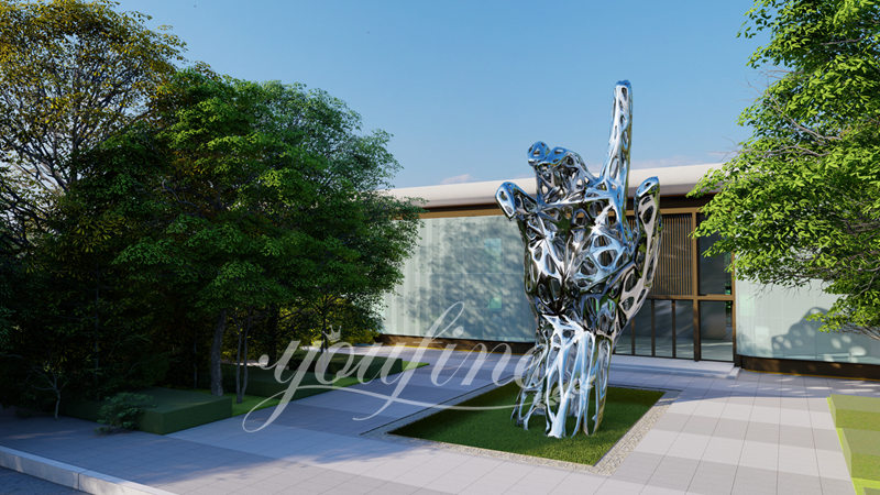 giant hand sculpture - YouFine Sculpture (2)