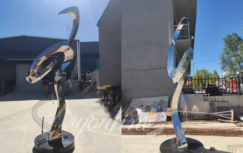 metal outdoor sculpture abstract - YouFine Sculpture