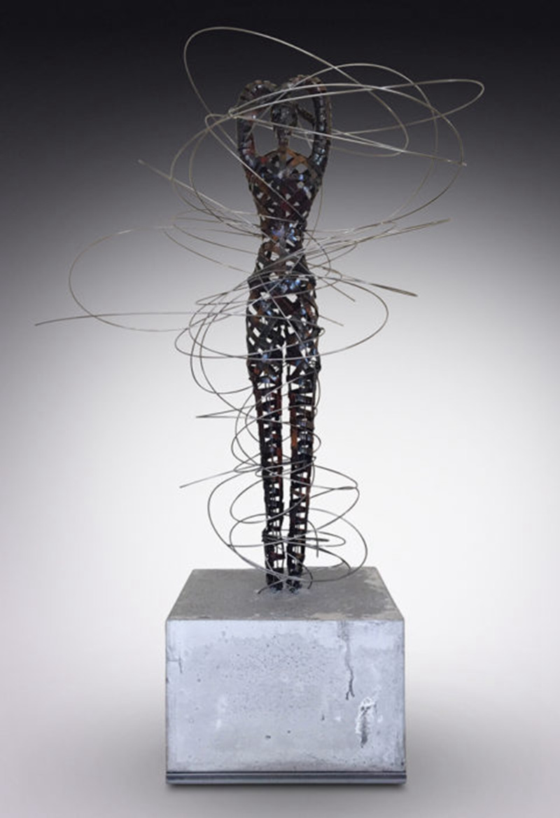 Breezy Anderson metal sculpture - YouFine sculpture