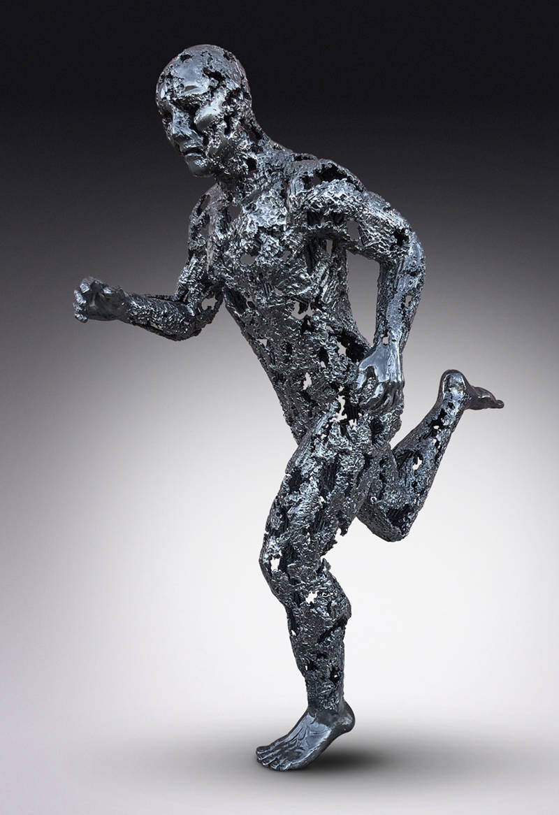 Breezy Anderson metal sculpture - YouFine sculpture