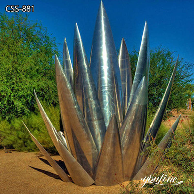 agave metal sculpture - YouFine Sculptur