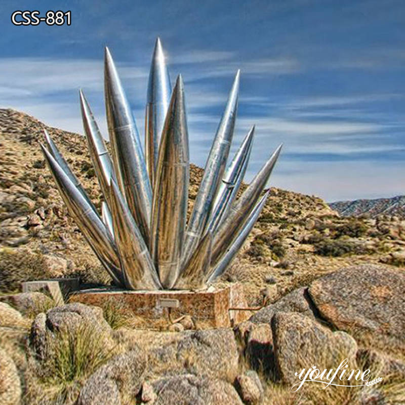 agave metal sculpture - YouFine Sculpture (2)