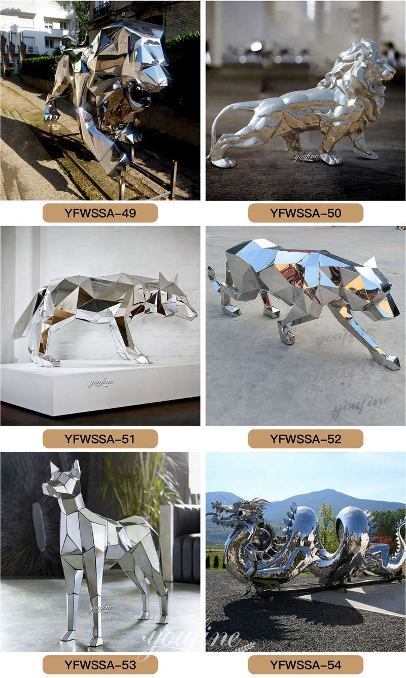 Metal animal sculpture- YouFine Sculpture