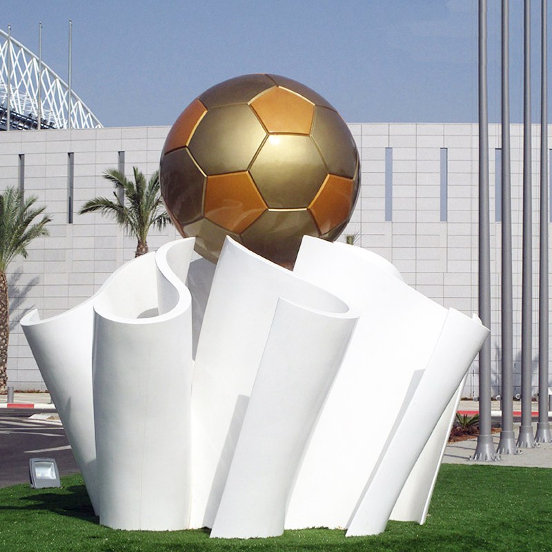 Stainless steel Sculpture for stadium - YouFine Sculpture