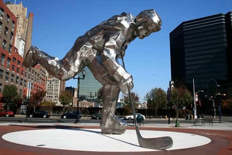 Stainless steel Sculpture for stadium - YouFine Sculpture