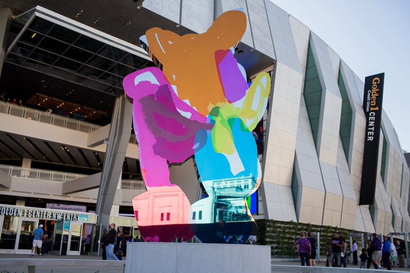 Stainless steel Sculpture for stadium - YouFine Sculpture (2)