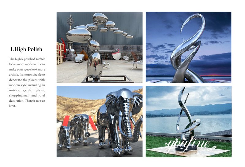 Stainless steel sculpture - YouFine Sculpture 