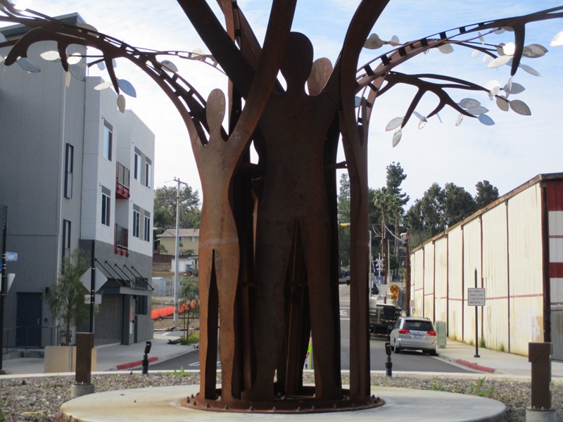 Corten steel sculpture - YouFine Sculpture