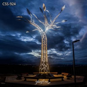 Large Stainless Steel Outdoor Public Art Sculpture Manufacturer CSS-924