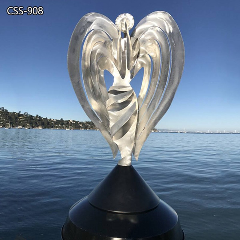 Abstract Modern Angel Statue Indoor Light Decor YouFine Sculpture