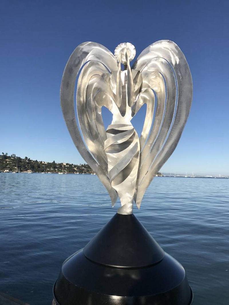 modern angel sculpture - YouFine Sculpture