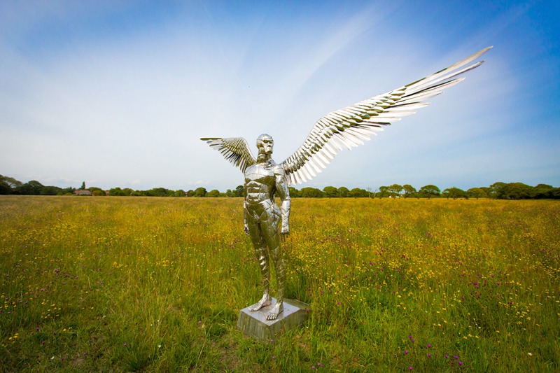 modern angel sculpture - YouFine Sculpture