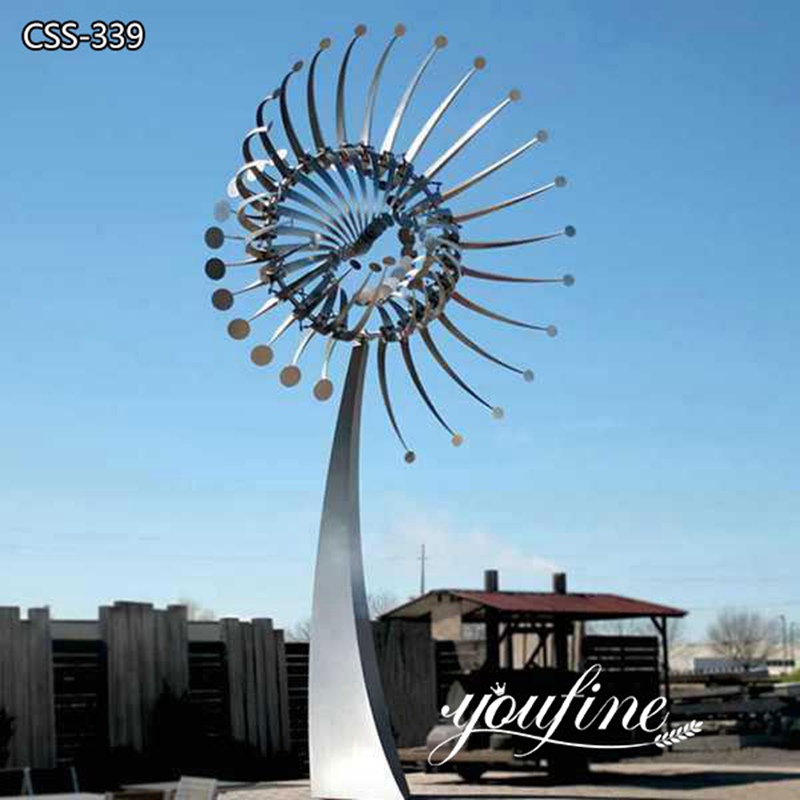 Outdoor Metal Garden Large Kinetic Wind Sculpture for Sale CSS-338 - Application Place/Placement - 1
