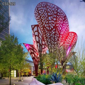 Modern Metal Landscape Urban Art Sculpture Architecture Supplier CSS-925