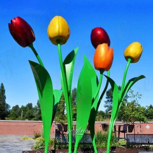 Garden Design Tips: How to Use Metal Flower Sculptures to Make Amazing Displays