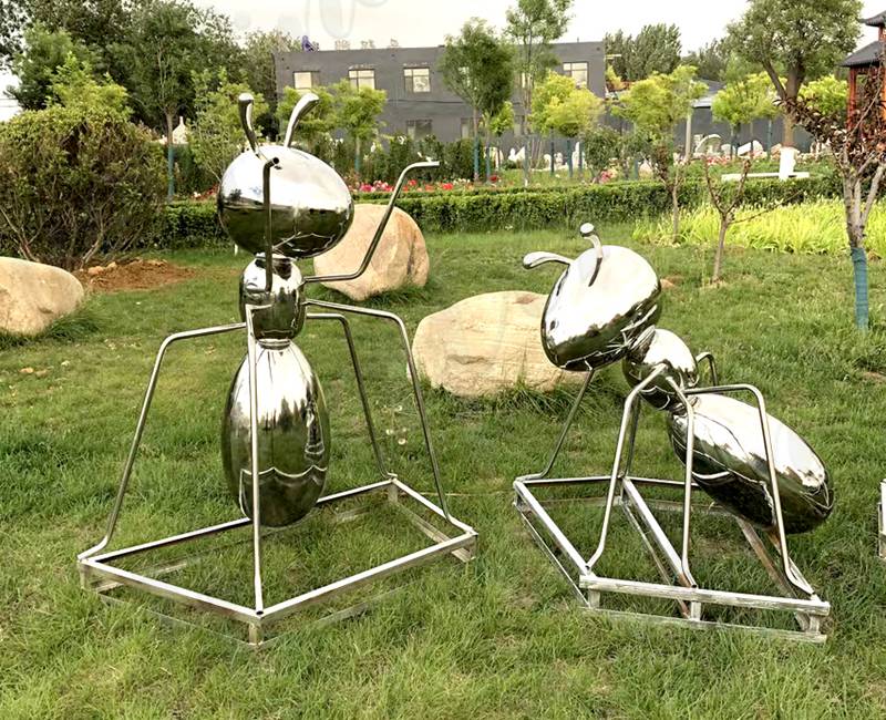 Modern Garden Giant Metal Ants Sculpture for Sale CSS-950 - Center Square - 7