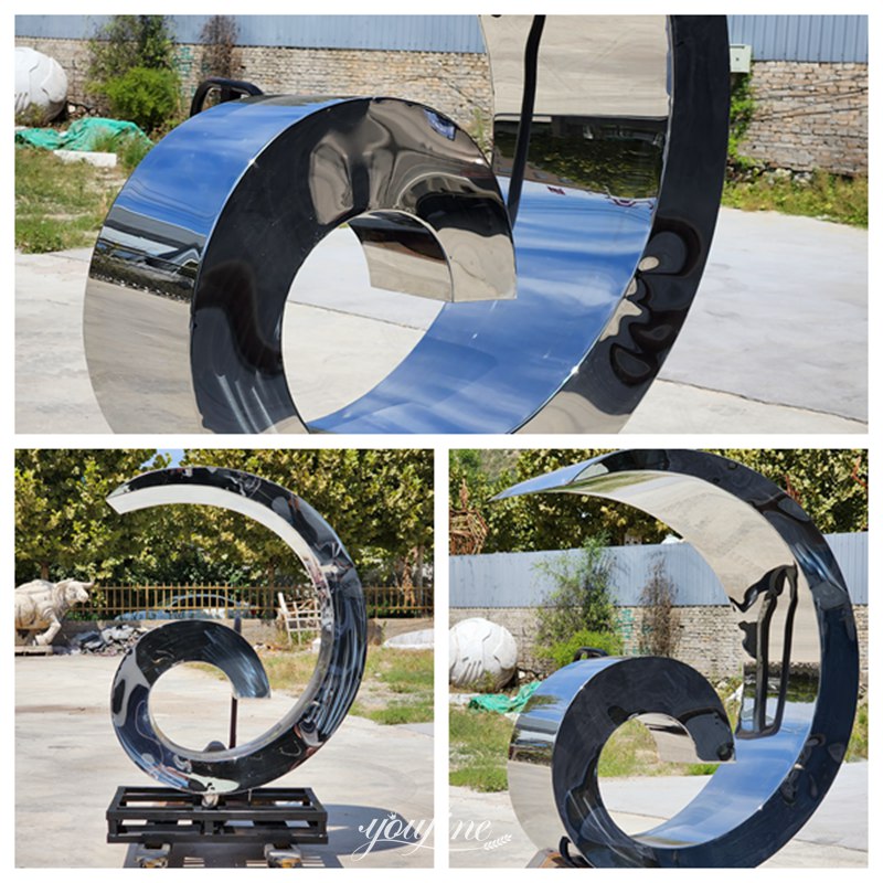 Newly Design Corten Steel Water Feature Fountain for Sale CSS-300 - Abstract Water Sculpture - 8