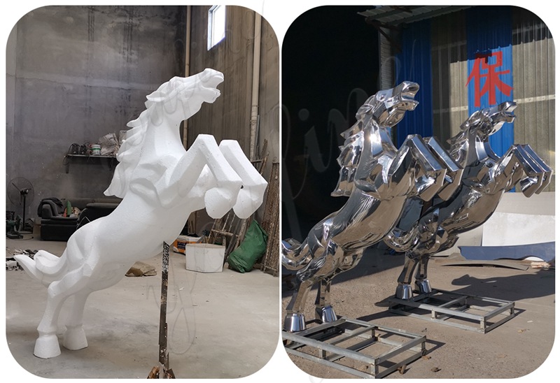 custom metal sculpture from YouFine sculpture factory 