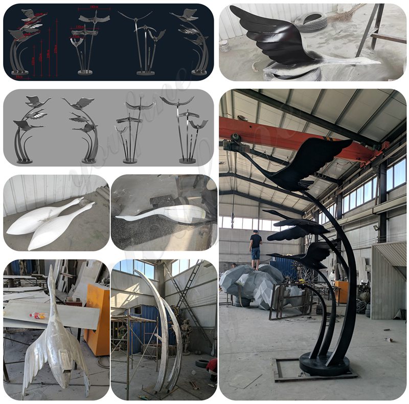 custom metal sculpture from YouFine sculpture factory 