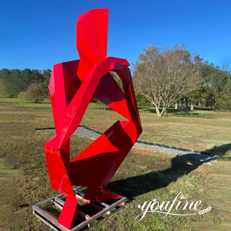 large modern outdoor sculpture