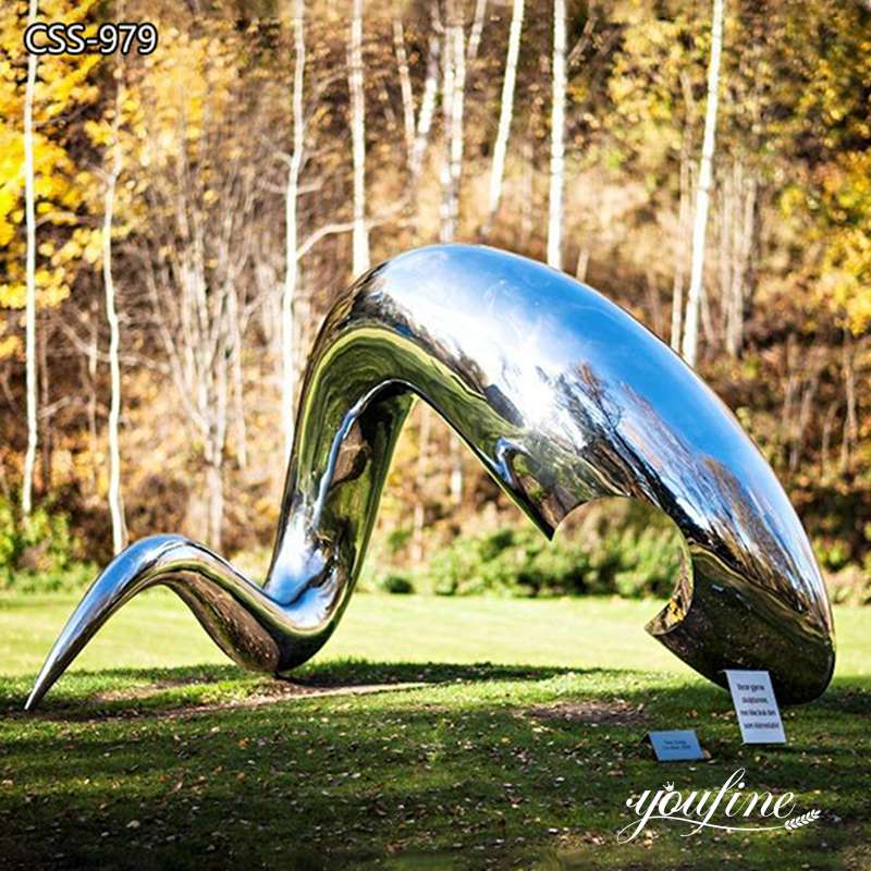 large modern outdoor sculpture