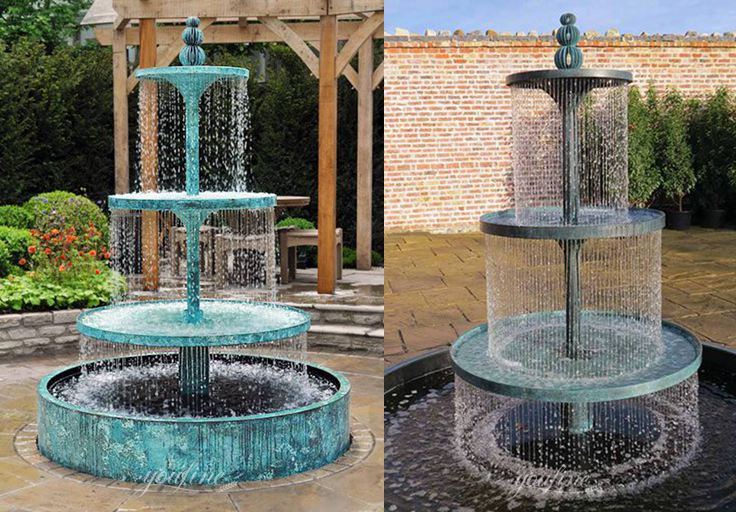 Beautiful and Durable Stainless Steel Fountains for Your Outdoor Space - Abstract Water Sculpture - 7
