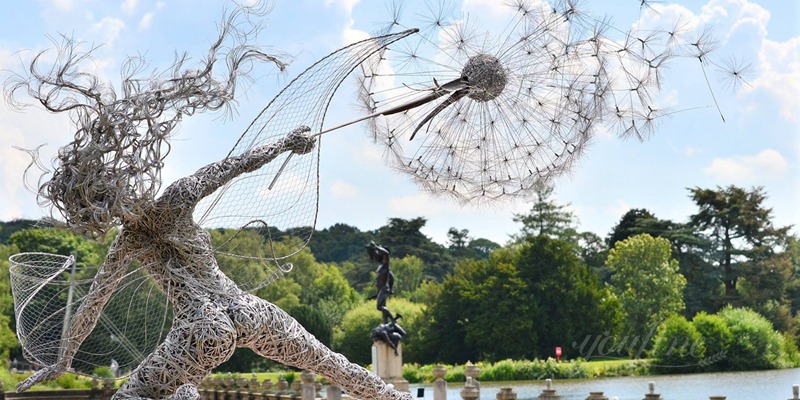 Dandelion Sculpture