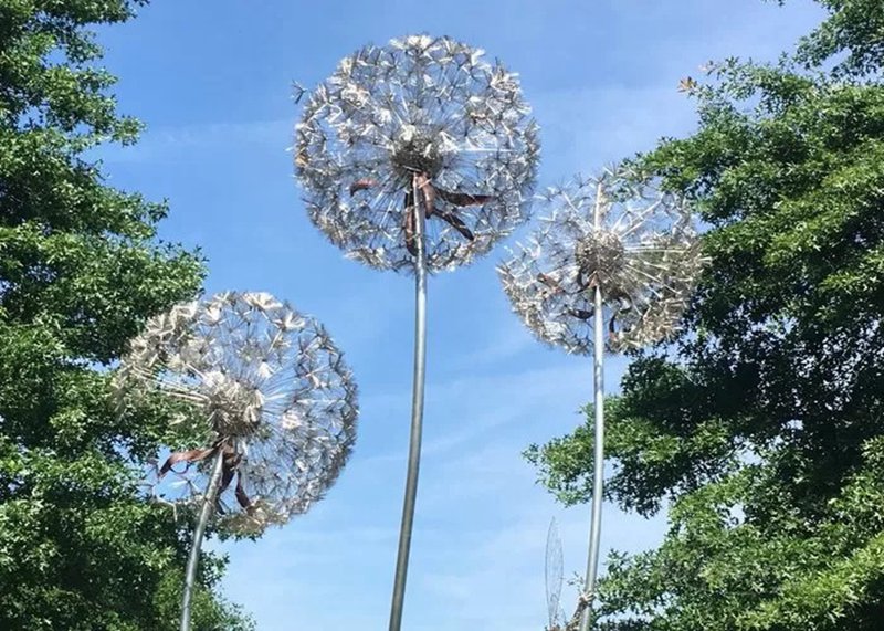 Dandelion Sculpture