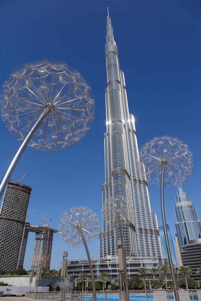 Dandelion Seed Head Sculpture