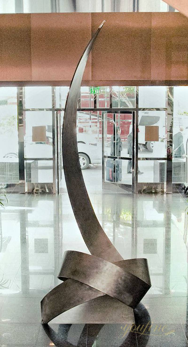 Modern Stainless Steel Sculpture for Outdoor from Factory Supply CSS-495