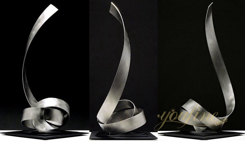Modern Stainless Steel Sculpture for Outdoor from Factory Supply CSS-495