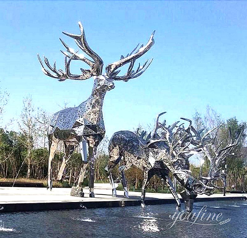 Popular Statue of Deer Exploring Different Styles and Designs