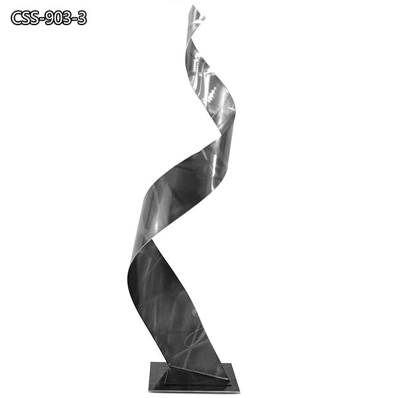 Stunning Modern Metal Abstract Sculptures CSS-903 - Center Square - 6
