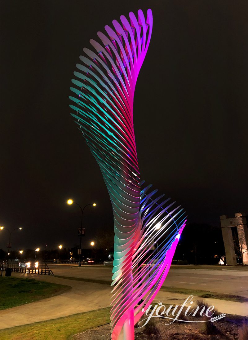 large metal sculpture