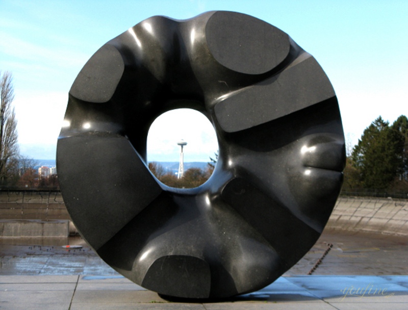 modern art sculpture - Black Sun